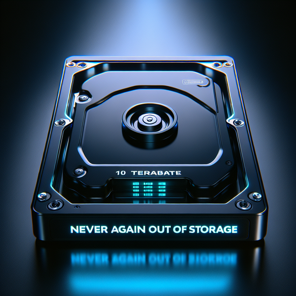 10TB Festplatte: Nie wieder Speicherprobleme