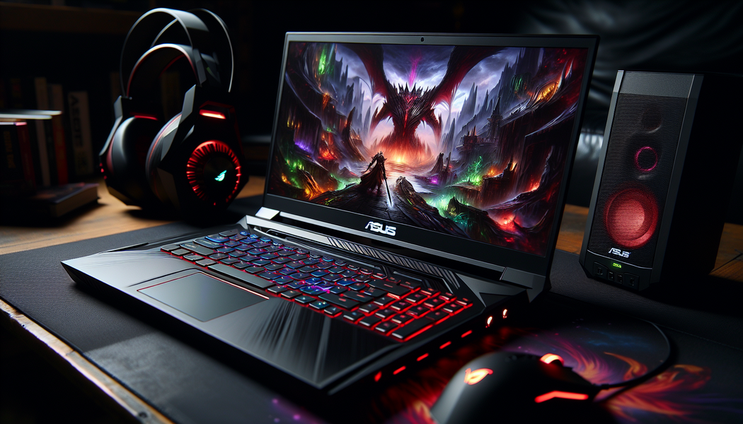 Schlankes, leichtes Design für unterwegs -  ASUS Gaming Laptop: Gaming ohne Grenzen