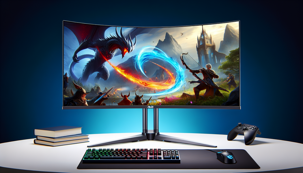 WQHD-Auflösung für gestochen scharfe Bilder - ASUS TUF Gaming VG34VQL1B: Dein neuer Gaming-Begleiter