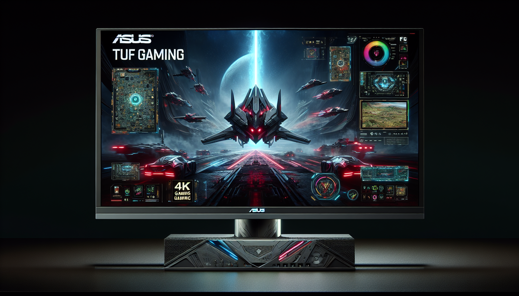 Integrierte Lautsprecher mit kraftvollem Sound - ASUS TUF Gaming VG28UQL1A: Höchster Gaming-Bildgenuss