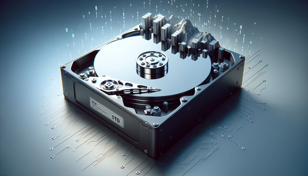 Leicht zugängliche Backup-Lösungen -  5TB Festplatte: Gigantischer Speicherplatz für alle Daten