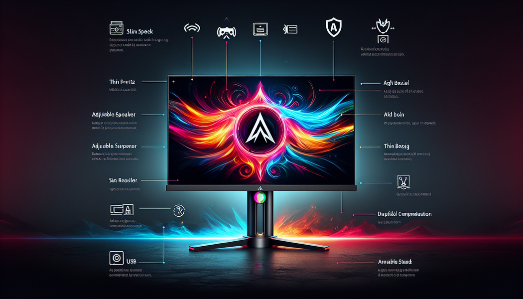 Vielseitige Anschlussmöglichkeiten für maximale Kompatibilität - ASUS PG27AQN: Der perfekte Gaming-Monitor