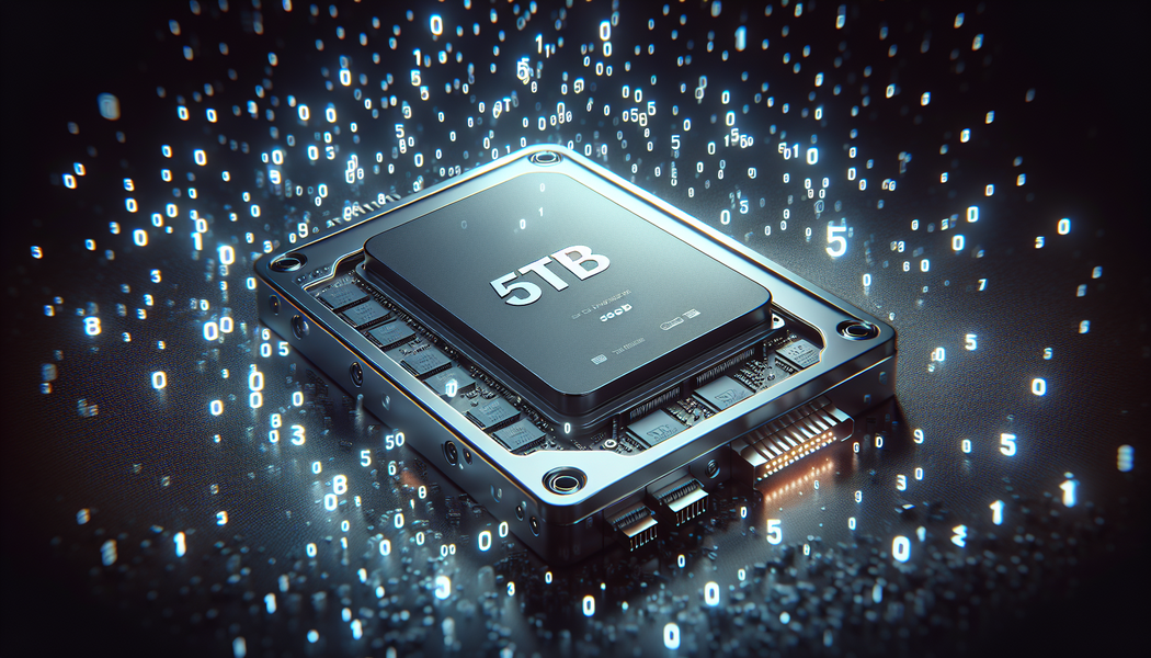 Unterstützung großer Datenbanken und Entwicklungsprojekte - 5TB SSD: Gigantischer Speicherplatz für alle Daten