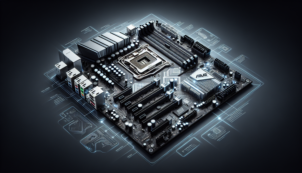 Robustheit und Wärmeableitung durch hochwertige Materialien -  ASUS Motherboard: Maximale Kompatibilität und Leistung