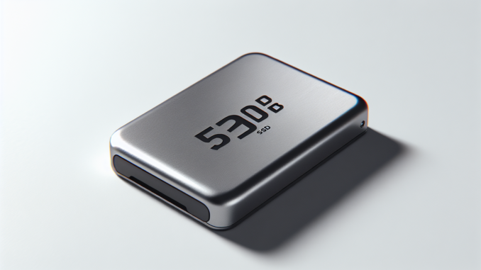 SSD 512GB: Kompakter Speicher für unterwegs