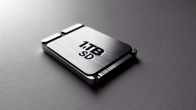 1TB SSD: Kompakter Speicher für unterwegs