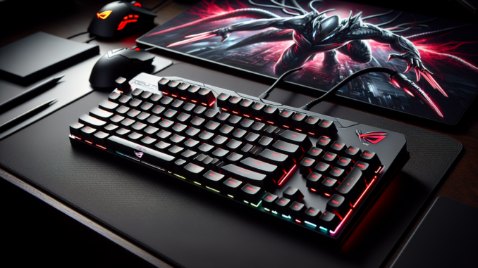 ASUS ROG Tastatur: Schneller und genauer tippen