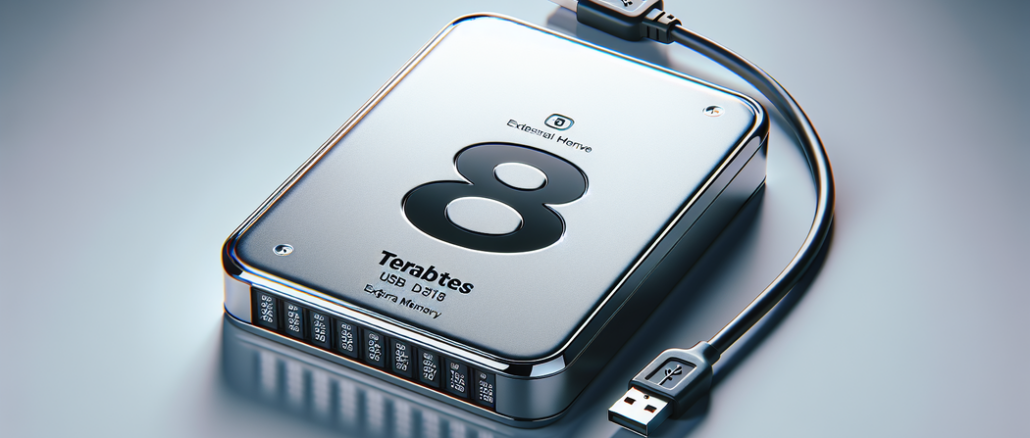 Externe Festplatte 8TB: Extra viel Speicher für unterwegs