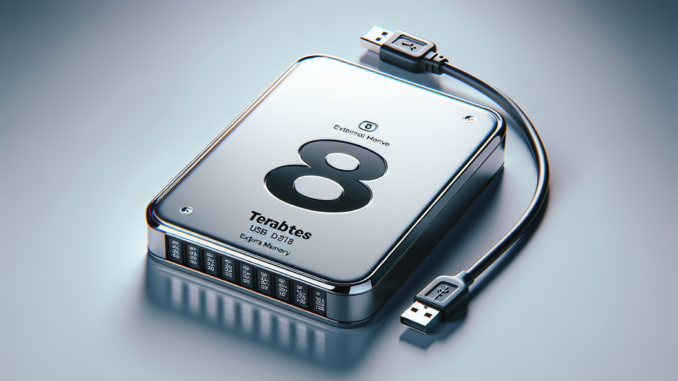 Externe Festplatte 8TB: Extra viel Speicher für unterwegs