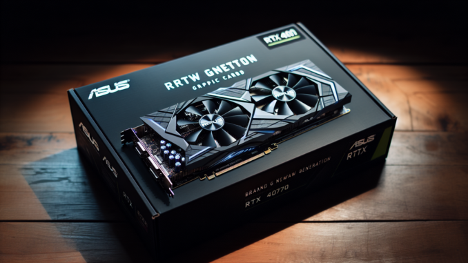 ASUS RTX 4070: Grafikpower der neuen Generation ASUS RTX 4070: Grafikpower der neuen Generation