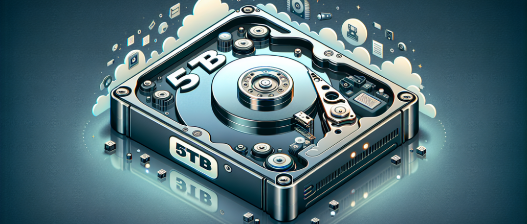 5TB Festplatte: Gigantischer Speicherplatz für alle Daten