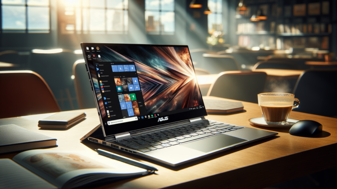 ASUS Zenbook Flip 13: Flexibles Arbeiten unterwegs