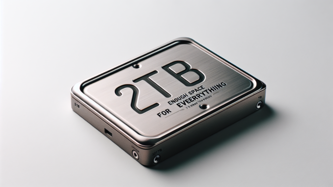 Festplatte 2TB: Genug Platz für alles Festplatte 2TB: Genug Platz für alles