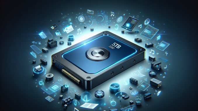 5TB SSD: Gigantischer Speicherplatz für alle Daten 5TB SSD: Gigantischer Speicherplatz für alle Daten