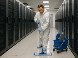 Serverraum reinigen
